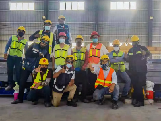 勇拓外洋|墨西哥玛雅铁路预制轨枕生产线正式投产 