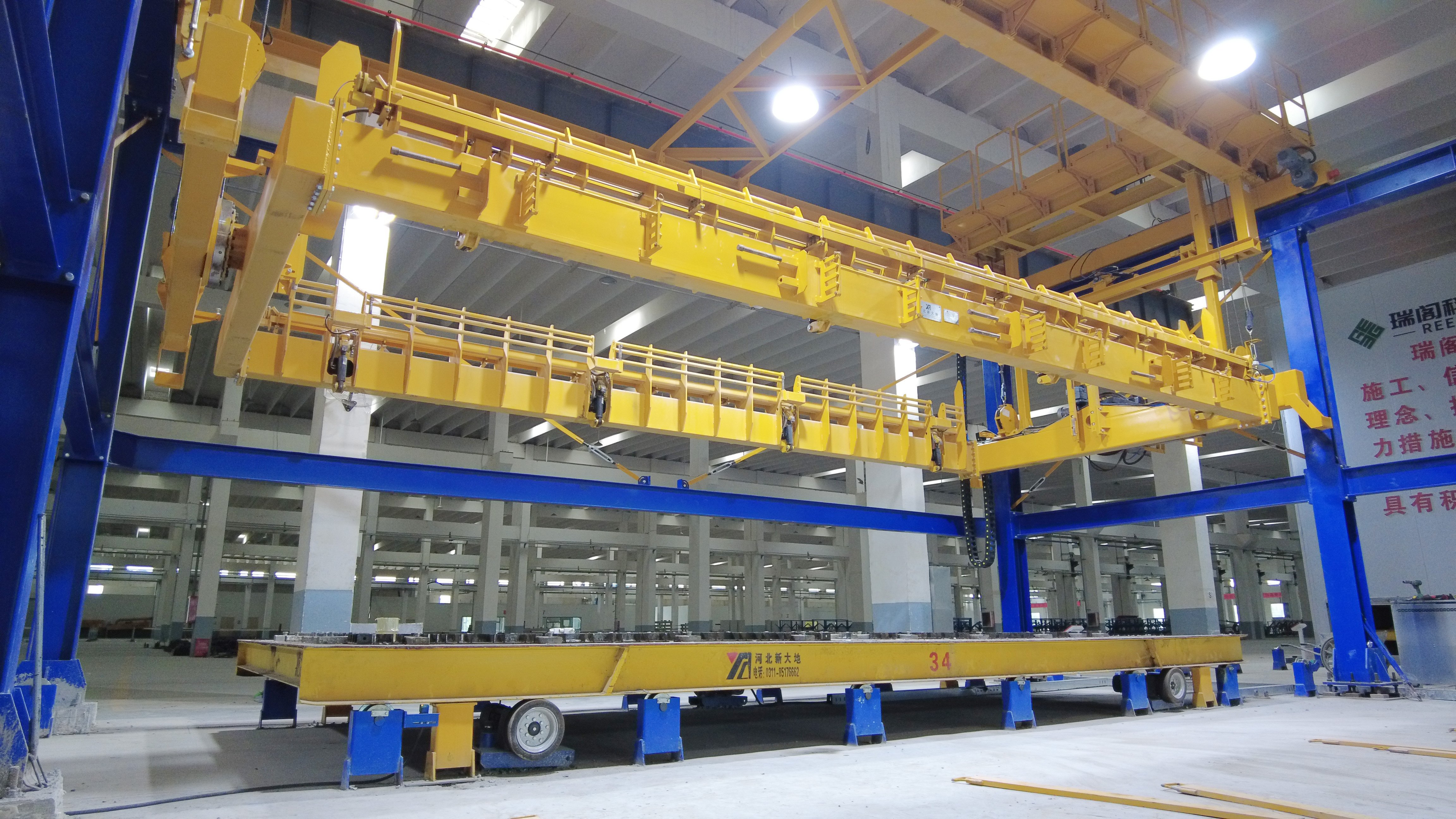 叠合保温双皮墙智能化生产线