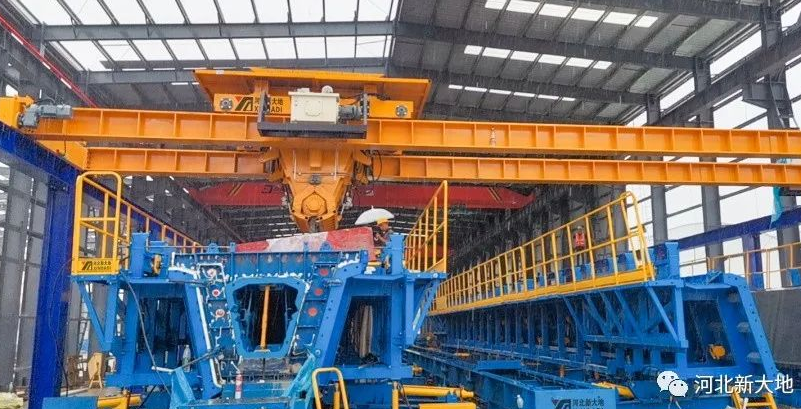 河北拉斯维加斯9888助力湖北省首个全装配式桥梁智慧预制构件场投产