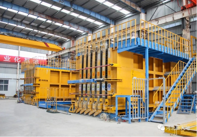 立异预制 高效制作|预制墙板成组立模生产系统在秦皇岛海三项目应用