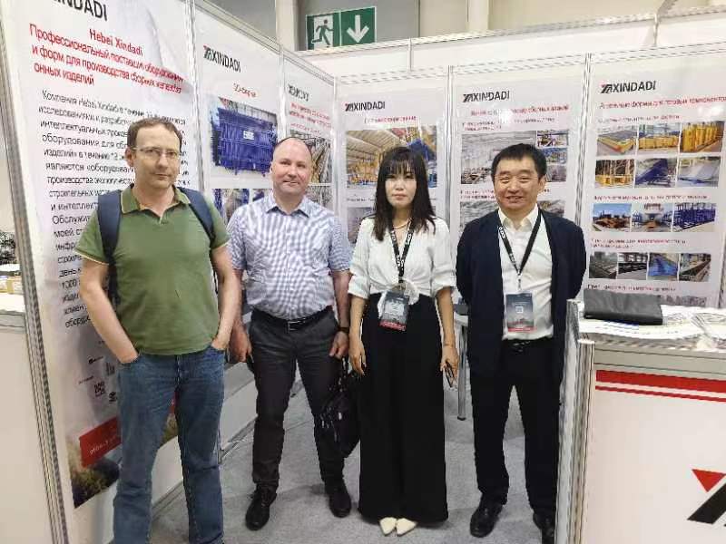 河北拉斯维加斯9888亮相俄罗斯国际修建及工程机械展览会